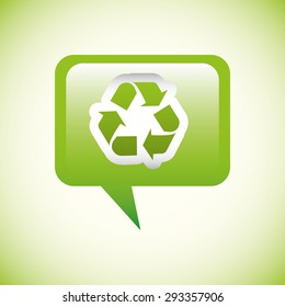 ecology icon design, vector illustration eps10 graphic 
