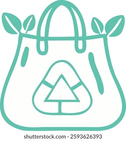 Ecology icon . Ecofriendly icon, nature icons set on white background. Vector illustration