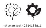 Ecology icon editable clipart EPS10..