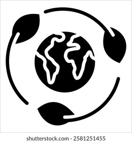 Ecology Icon Element For Design