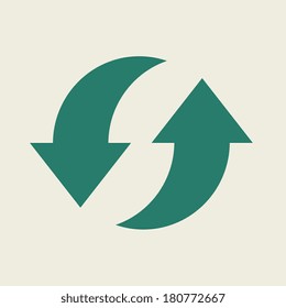 Ecology Icon. Flat Design. Vector EPS 10. Ecology Icon. Flat Design. Vector EPS 10.