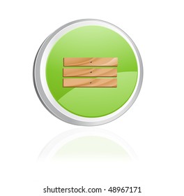 Ecology icon, green collection