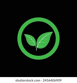 Ecology icon illustration design template