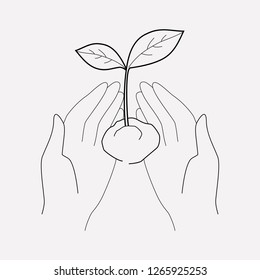 Ecology icon line element. Vector illustration of ecology icon line isolated on clean background for your web mobile app logo design.