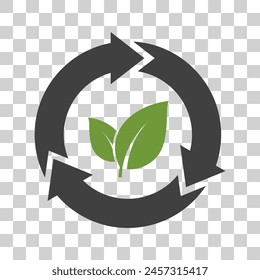 ecology icon on white background