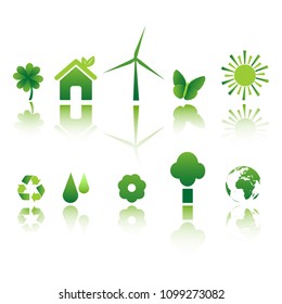 Ecology icon set