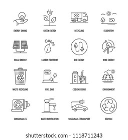 Ecology Icon Set