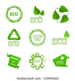Ecology icon set