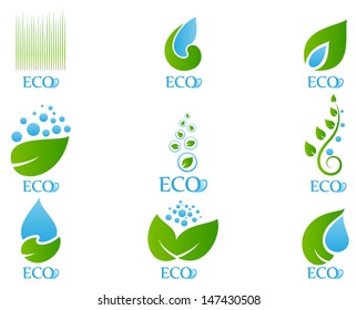 Ecology icon set