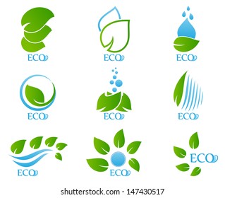 Ecology icon set