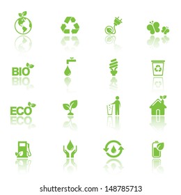 Ecology icon set