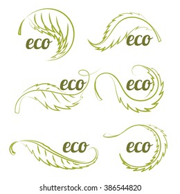 Ecology icon set