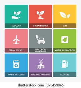 ECOLOGY ICON SET