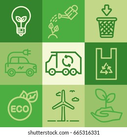 Ecology Icon Set