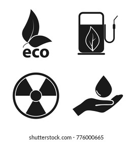 ecology icon set