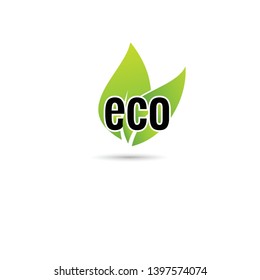 Ecology icon set Eco icon