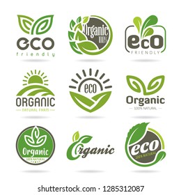 Ecology icon set. Eco-icons 