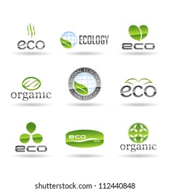 Ecology icon set. Eco-icons. Vol 6.