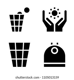 Ecology icon set. modern, innovative, plant and ecological vector illustration for web