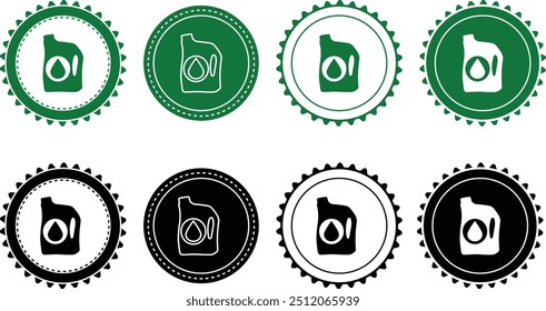 Ecology icon set. Ecology Stamps. Environment, sustainability, nature, recycle, renewable energy; electric bike, eco-friendly, forest, wind power, green symbol. Solid icons vector collection.