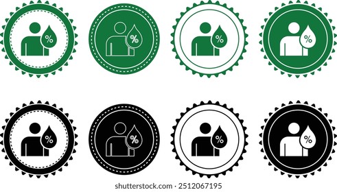 Ecology icon set. Ecology Stamps. Environment, sustainability, nature, recycle, renewable energy; electric bike, eco-friendly, forest, wind power, green symbol. Solid icons vector collection.