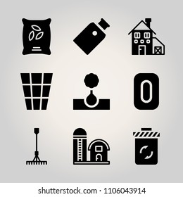Ecology icon set. vector illustration for web