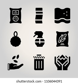 Ecology icon set.  vector illustration for web