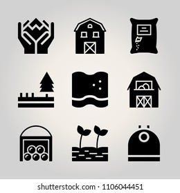 Ecology icon set. vector illustration for web