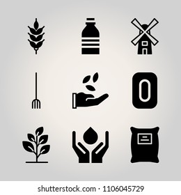 Ecology icon set.  vector illustration for web