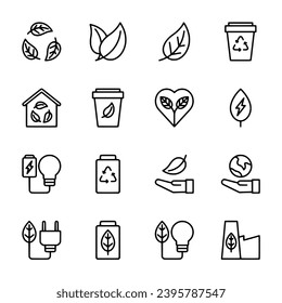 Vektorgrafik-Icon-Set