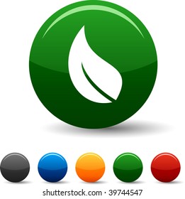 Ecology icon set. Vector illustration.