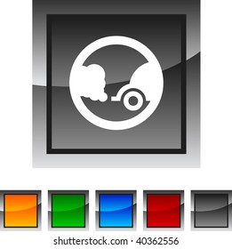 Ecology icon set. Vector illustration.