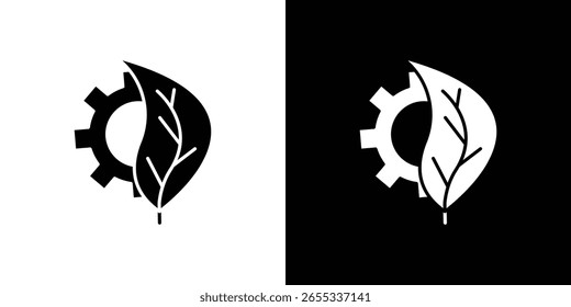 Icono de ecología símbolo colección. Vector plano ilustración de stock.
