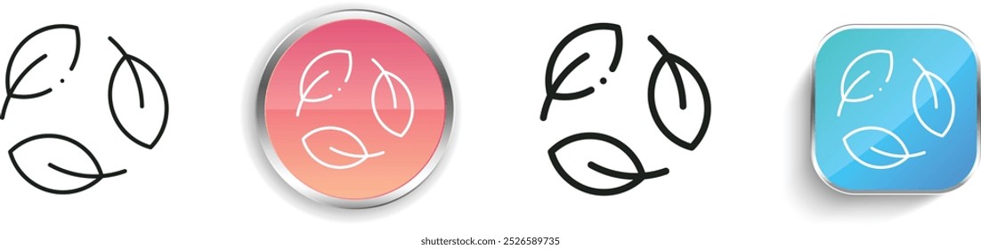 ecology icon. Thin Linear, Regular and Button Style Design Isolated On White Background