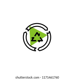 ecology icon vector