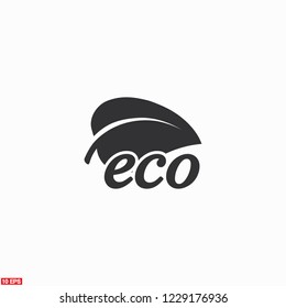 Ecology icon. Vector  Eps 10 