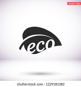 Ecology icon. Vector  Eps 10 