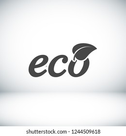 Ecology icon. Vector  Eps 10 