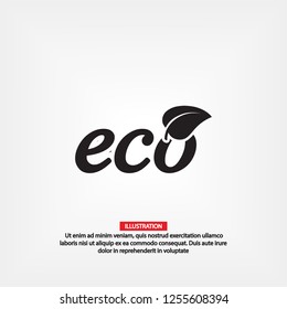Ecology icon. Vector  Eps 10 