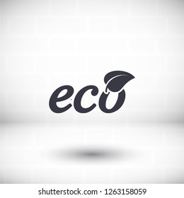 Ecology icon. Vector  Eps 10 