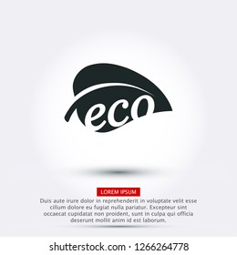 Ecology icon. Vector  Eps 10 