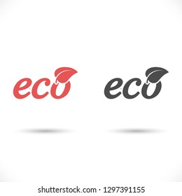 Ecology icon. Vector  Eps 10 