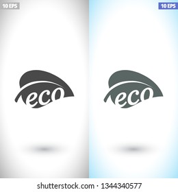 Ecology icon. Vector  Eps 10 