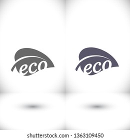 Ecology icon. Vector  Eps 10 
