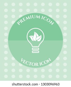 Ecology Icon for Web. Application, Software & Graphic Design.