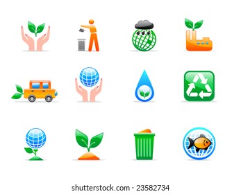 iconos ecológicos
