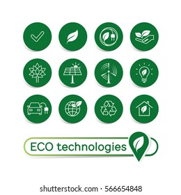 Ecology Icons. 