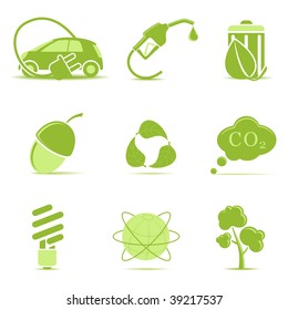 Iconos ecológicos establecidos 2