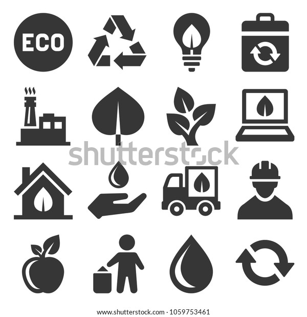 Ecology Icons\
Set