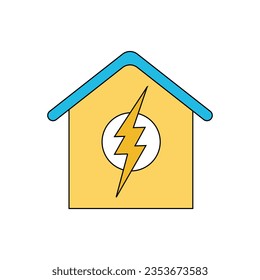 Ecology Icons Set. web icons such as Recycling, Alternative Energy Source, Eco house, Environmental Protection, Global Warming and other. Industry 4.0 concept factory of the future.